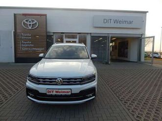 volkswagen tiguan 2.0tsi 4motion highline r-line acc+ahk+led