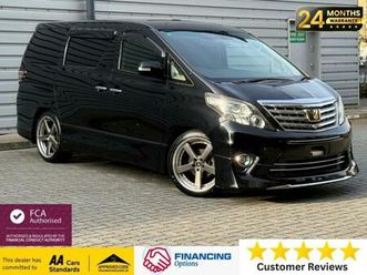 toyota alphard premium edition- 2013 dual sunroof