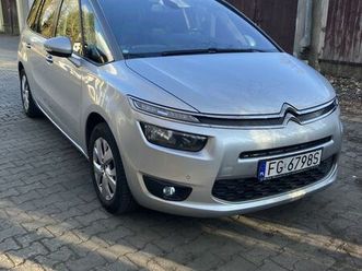 citroen c4 grand picasso ii 2014 1.6vti gorzów wielkopolski • olx.pl