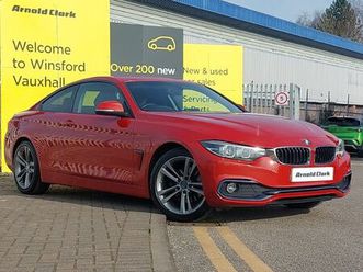 2018 bmw 4 series 2.0td 420d sport (188bhp) (start/stop) coupe 2d auto