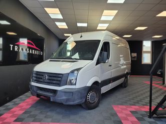 volkswagen crafter van 30 l2h2 2.0 tdi 136 fap euro5 2eme main - aucun frais à prévoir