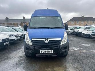 2018 vauxhall movano 2.3 cdti biturbo h3 van 145ps bi-turbo bluinjn euro6 start-stop panel van ...