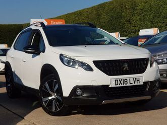 2018 peugeot 2008 suv 1.2 puretech gt-line (110bhp) eat6