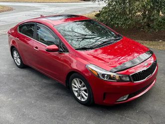 2017 red kia forte ex