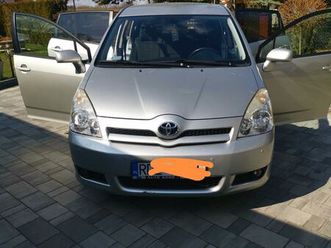 toyota corolla verso 1.8 benzyna 7-osobowa pilzno • olx.pl