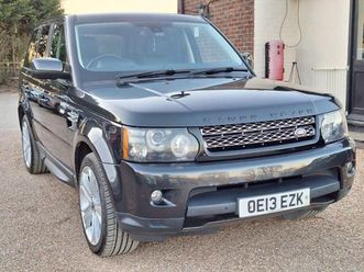 land rover range rover sport 3.0 sd v6 hse black auto 4wd euro 5 5dr