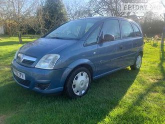 vauxhall meriva 2009