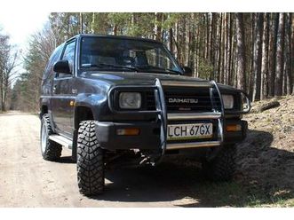 daihatsu feroza 1,6 hardtop/ soft dach dębe wielkie • olx.pl