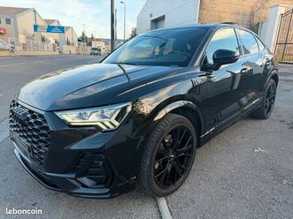 audi q3 sportback 40 tdi 190ch pack s-line bang&olufsen t.ouvrant