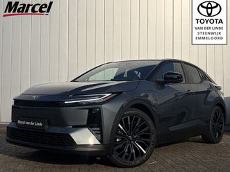 toyota c-hr+ executive awd 77 kwh nieuw nl auto panorama bi-tone 360 camera stoel stuur verwamd