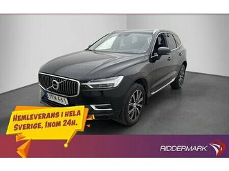 volvo xc60 t8 awd inscription voc kamera luft b&w pano skinn