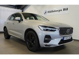 volvo xc60 recharge t6 awd glastak drag b-kamera skatt