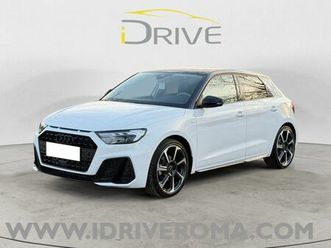 a1 sportback 30 1.0 tfsi identity black s-line s-t