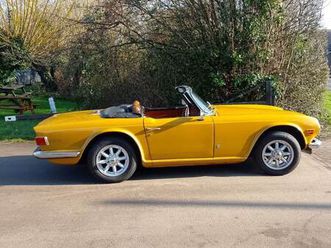 1971 triumph tr6 rh drive. o/d fitted. manual.