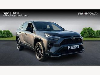 toyota rav4 gr sport suv's 2.5 vvt 18.1kwh gr sport cvt 4wd euro 6 (start/stop) 5dr