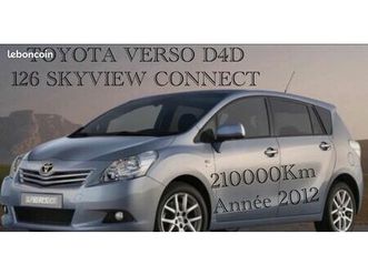 toyota verso d4.d-126 ? 7 places skyview connect