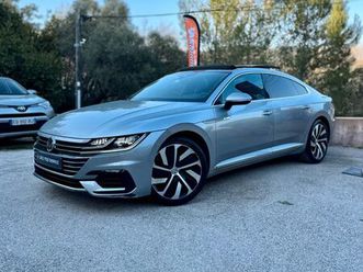 volkswagen arteon 2.0 tdi 150ch r-line exclusive dsg7 suivi complet vw (toit ouvrant/sièges cuir élec+chauffants+massants/virtual cockpit/écran gps/carplay/camé