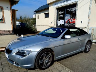 cabriolet 630cia 258ch pack luxe (e64)