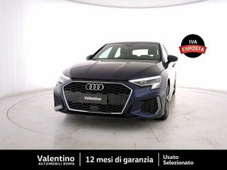 audi a3 sportback 35 tfsi s tronic s line edition del 2022 usata a roma