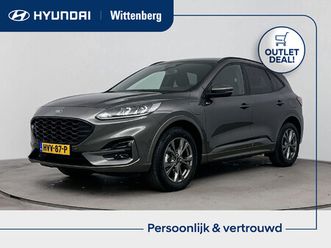 ford kuga 2.5 phev st-line | outletdeal! | 13 polige trekhaak | 18'' lm velgen | navi | clima | cruise | camera | trekgewicht 1500 kg! |