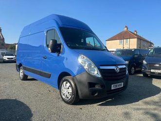 2018 vauxhall movano 2.3 cdti biturbo h3 van 145ps bluinjn mwb eur06ulez - panel van diesel ma...