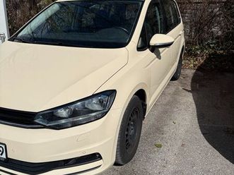 vw touran taxi - 7 sitzer - 150 ps - dsg - mct 07 taxameter